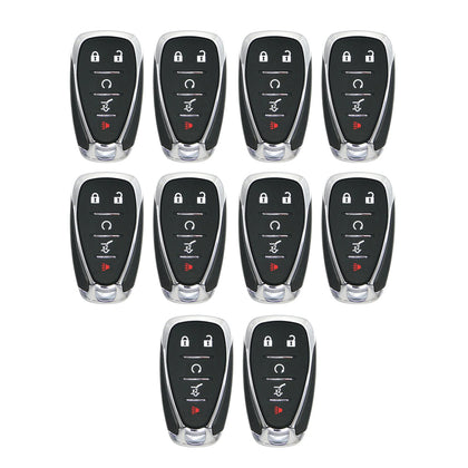 AKS KEYS Aftermarket Smart Remote Key Fob for Chevrolet 2018 2019 2020 2021 5B FCC# HYQ4EA (10 Pack)