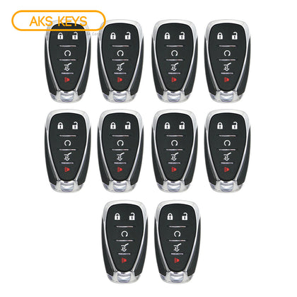 AKS KEYS Aftermarket Smart Remote Key Fob for Chevrolet 2018 2019 2020 2021 5B FCC# HYQ4EA (10 Pack)