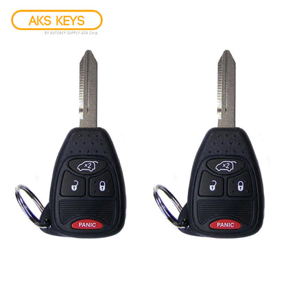 2005 - 2014 Chrysler Key Fob 4B FCC# OHT692427AA (2 Pack)