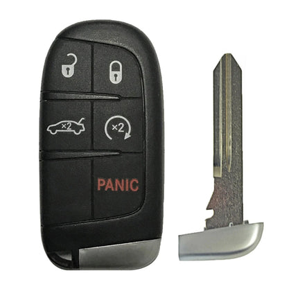 Smart Remote Key Fob Compatible with Dodge 2011 2012 2013 2014 2015 2016 2017 2018 5B FCC# M3N-40821302