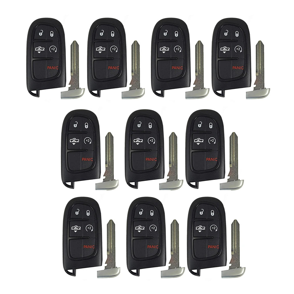 5-Button Smart Remote Key Fob For RAM 1500/2500/3500 2013-2018 – GQ4-54T, Uncut Blade