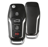 2004 Lincoln Aviator Upgraded Combo Flip Key 4B FCC# CWTWB1U331 - 80 bits - H75
