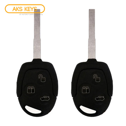 2011 - 2018 Ford Fiesta Remote Key  3B FCC# KR55WK47899 (2 Pack)