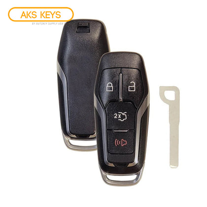 2015 Ford Fusion Smart Key PEPS FOB 1 Way 4B FCC# M3N-A2C31243800