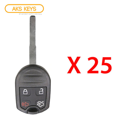 2015 - 2019 Ford Fiesta Remote Key 4B FCC# CWTWB1U793 (25 Pack)