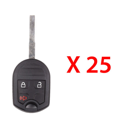 2015 - 2019 Ford Fiesta Remote Key 3B FCC# CWTWB1U793 (25 Pack)