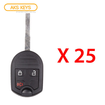 2015 - 2019 Ford Fiesta Remote Key 3B FCC# CWTWB1U793 (25 Pack)
