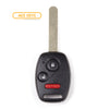 2007 - 2015 Honda Key Fob 3 Buttons FCC # MLBHLIK-1T