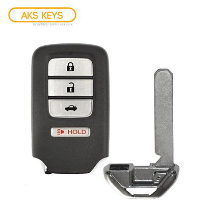 2013 Honda Accord EX & Touring Models Smart Key Fob 4 Buttons FCC# ACJ932HK1210A