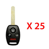 2012 - 2014 Honda Remote Head Key 4B FCC# N5F-A05TAA (25 Pack)