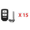 2013 - 2015 Honda Crosstour Smart Key 3B FCC# ACJ932HK1210A (15 Pack)