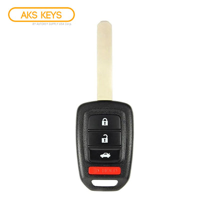 2016 Honda Civic LX Key Fob 4 Buttons FCC# MLBHLIK6-1TA