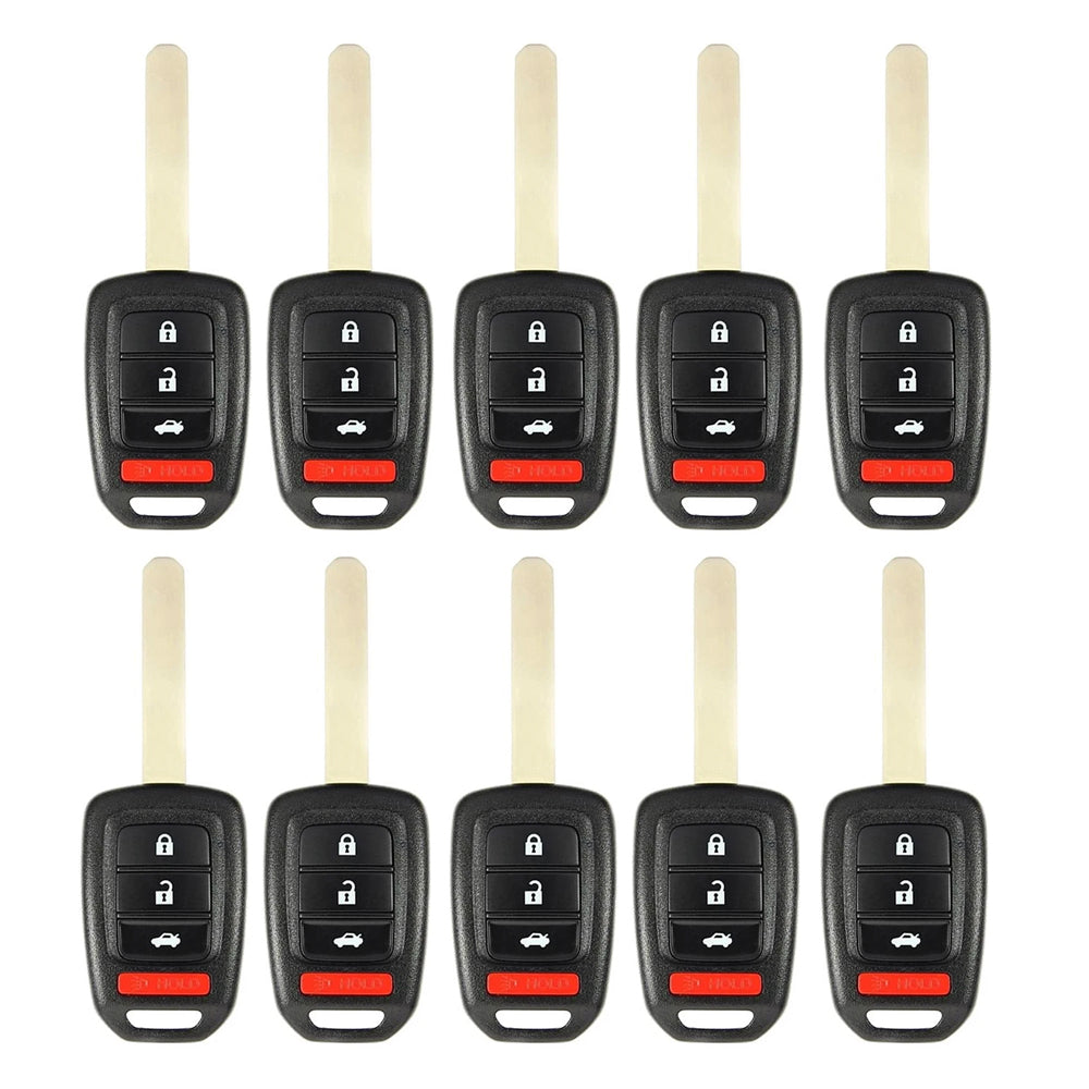 2016 - 2020 Honda Remote Key 4B FCC# MLBHLIK6-1TA (10 Pack)