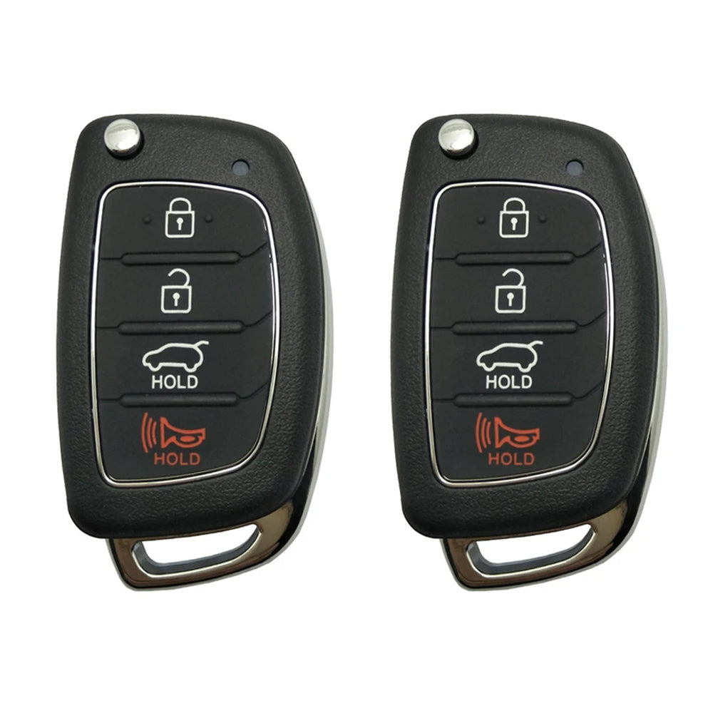 2013 - 2016 Hyundai Santa Fe Remote Flip Key 4B FCC ID: TQ8-RKE-3F04