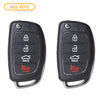 2015 - 2017 Hyundai Sonata Remote Flip Key 4B FCC# TQ8-RKE-4F16 (2 Pack)