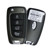 2022 Hyundai Accent SE SEL Flip Key Fob 4B FCC# NYOSYEC4TX1707 (HC 4BT)