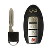 Smart Remote Key Fob Compatible with Infiniti 2011 2012 2013 2014 2015 2016 2017 4B FCC# KR55WK49622
