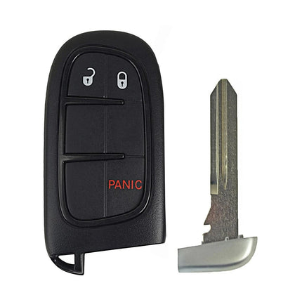 Smart Remote Key Fob Compatible with Jeep Cherokee 2014 2015 2016 2017 2018 2019 3B FCC# GQ4-54T