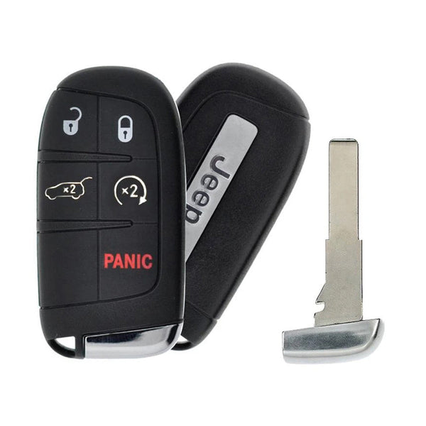 Jeep Compass 2017-2021 3-Btn Smart Key - Nitrous Keys Jeep Compass 2017-2021 3-Btn Smart Key - Nitrous Keys