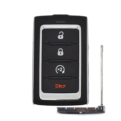 2023 Jeep Grand Wagoneer Smart Key 4B W/ Remote Start Fob FCC# M3NWXF0B1 - Aftermarket