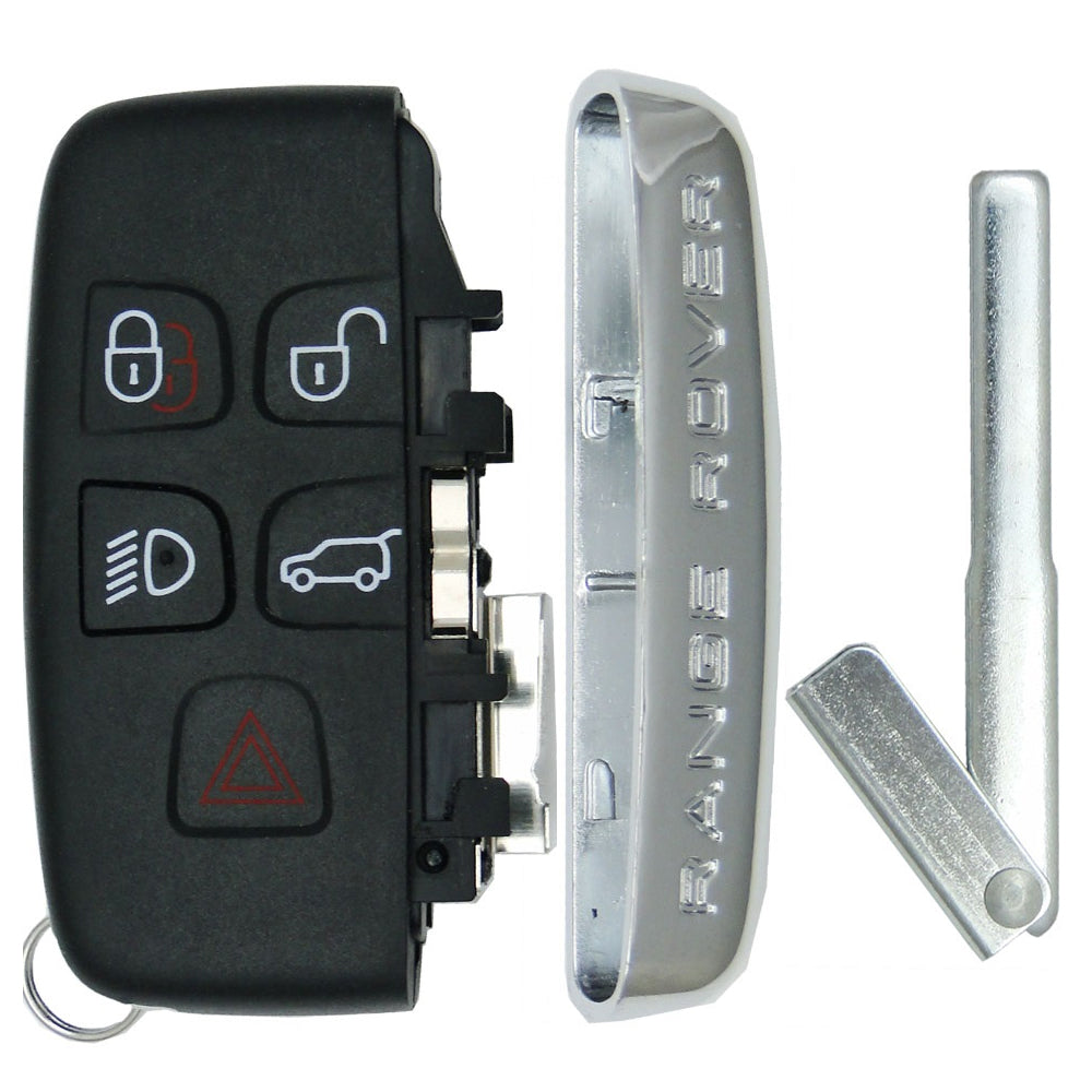 thumbnail image 2 of New Smart Proximity Remote Key Fob For Land Rover & Range Rover 2018-2024 – KOBJXF18A – With Uncut Emergency Key 2 of 6