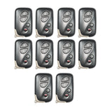 2011 - 2015 Lexus Smart Key 4B W/ Trunk Fob FCC# HYQ14AEM - 6601 - 89904-30C60 (10 Pack)