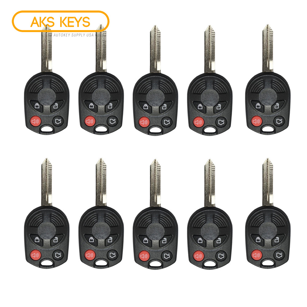 2006 - 2012 Lincoln Remote Head Key 4B FCC# OUCD6000022 - 80 Bits (10 Pack)