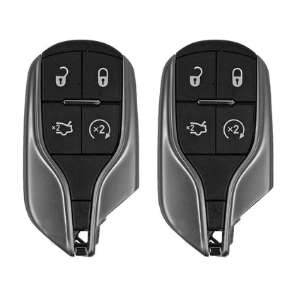 2014 - 2016 Maserati Smart Key 4B W/ Trunk-Remote Start FCC# M3N-7393490 (2 Pack)