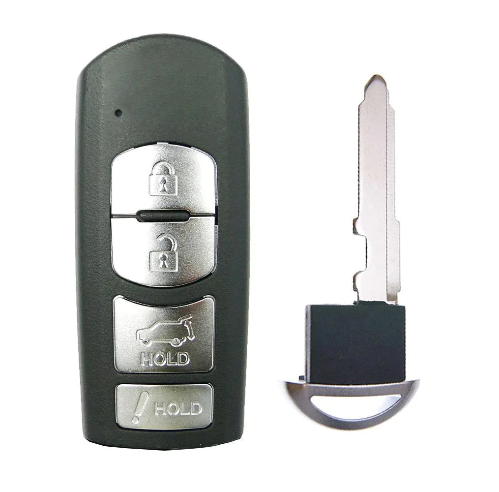 2012 Mazda CX-9 Smart Key 4B Fob FCC# WAZX1T763SKE11A04 - Aftermarket