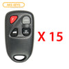 2004 - 2005 Mazda RX-8 Remote Control 4B FCC# KPU41805 (15 Pack)