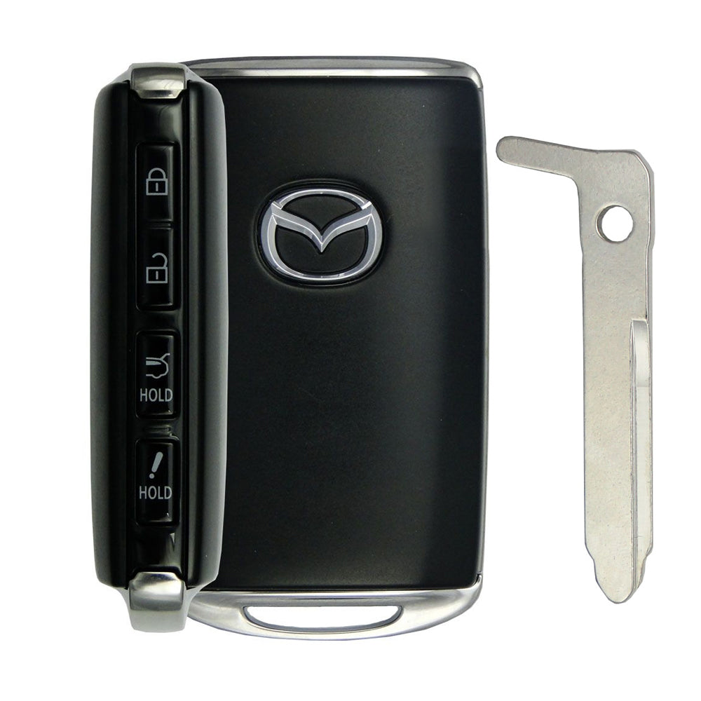 Mazda Key Fob Shell 2020 - 2023 Mazda Smart Key 4B Fob Hatch Function FCC# WAZSKE11D01