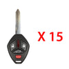 2006 - 2007 Mitsubishi Remote Control Key 4B FCC# OUCG8D-620M-A (15 Pack)