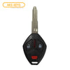Remote Key Fob Compatible with Mitsubishi 2007 2008 2009 2010 2011 2012 3B FCC# OUCG8D-620M-A