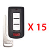 2008 - 2017 Mitsubishi Lancer Smart Key 4B FCC# OUC644M-KEY-N (15 Pack)