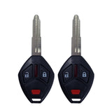 2014 - 2015 Mitsubishi Mirage Key Fob 3B FCC# OUCG8D-625M-A-HF -  6370B711 (2 Pack)