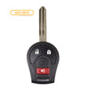 2004 Nissan Murano Key Fob Replacement - Aftermarket - 3 Buttons Fob FCC# CWTWB1U751