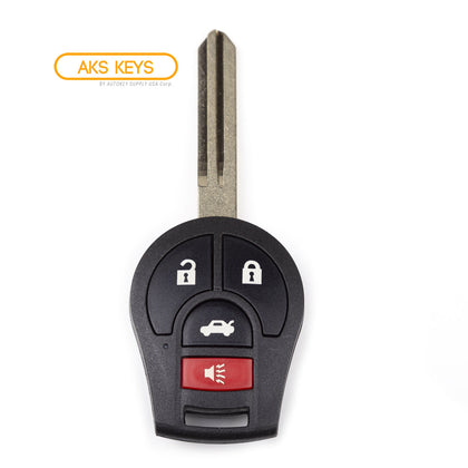 2009 Nissan Xterra Key Fob - Aftermarket - 4 Buttons Fob FCC# CWTWB1U751 - ID46 Chip