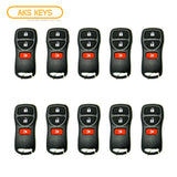 2002 - 2014 Nissan Remote Control 3B FCC# KBRASTU15 (10 Pack)