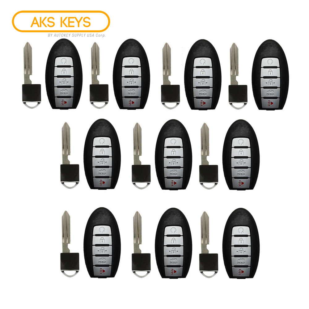 2013 - 2015 Nissan Altima Proximity Key w/ Remote Start 5B FCC# KR5S180144014 (10 Pack)
