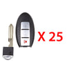 2007 - 2013 Nissan Proximity Key 3B FCC# CWTWBU729 (25 Pack)