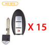 2005 - 2007 Nissan Murano Prox Smart Key 3B FCC# KBRTN001 (15 Pack)