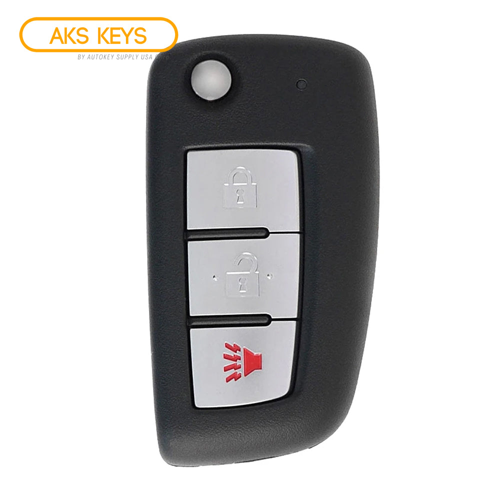 2018 Nissan Rogue Remote Flip Key 3 Buttons FCC# CWTWB1G767 - Aftermarket