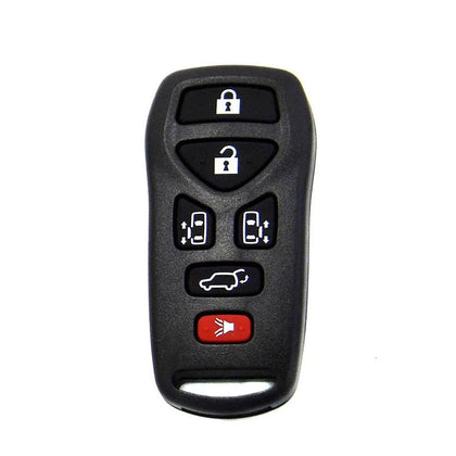 2009 Nissan Quest Keyless Entry 6 Buttons Fob FCC# KBRASTU51 - Aftermarket