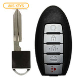 2018 Nissan Armada Smart Key 5 Buttons Fob FCC# CWTWB1G744 - Aftermarket