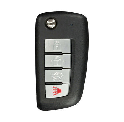 2008 Nissan Sentra Flip Key 4 Buttons Fob FCC# KBRASTU15 - Aftermarket