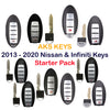 2013 - 2020 Nissan & Infiniti Keys - Starter Pack