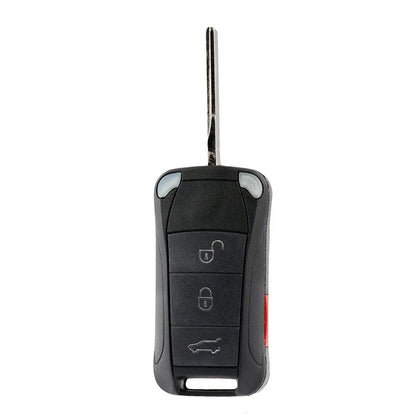 2006 - 2011 Porsche Cayenne Flip Key (Keyless Go) 4B Fob FCC# KR55WK45032 - Aftermarket