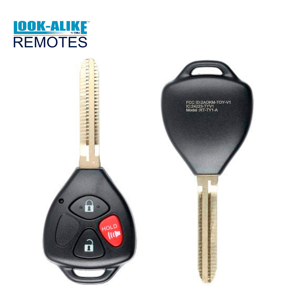 thumbnail image 2 of RemoteSuperMarket Silicone Key Fob Cover For Scion TC 2008-2013 – Black Protective Skin 2 of 6