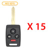 2006 - 2008 Subaru Remote Head Key 4B FCC# CWTWBU745 (15 Pack)