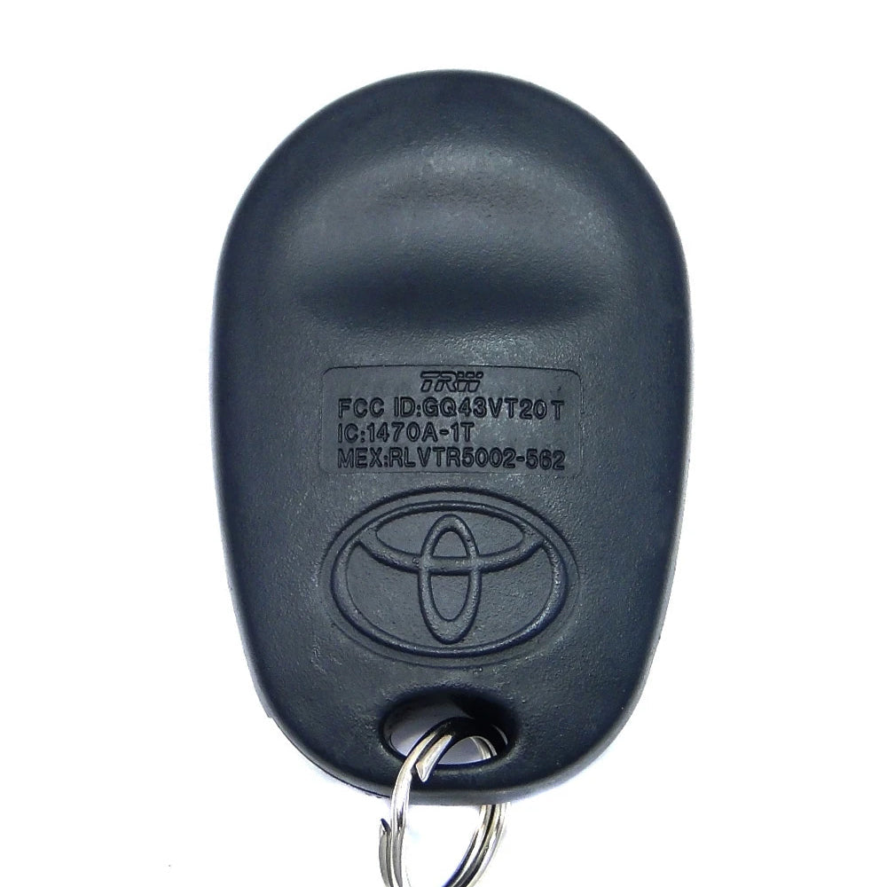 2004 - 2018 Keyless Entry Remote Fob for Toyota 3B FCC# GQ43VT20T